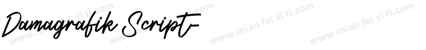Damagrafik Script字体转换